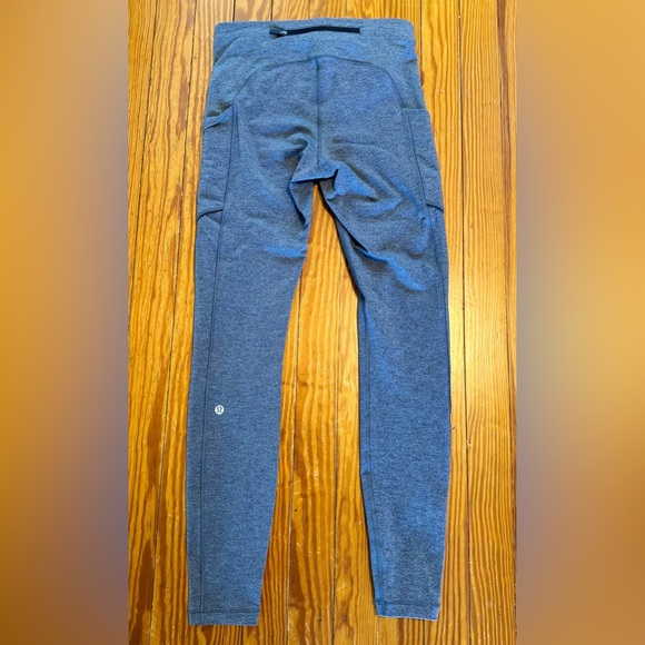 Lululemon Speed Up Tight Power Luxtreme Gray- Size 6 - Picture 2 of 3